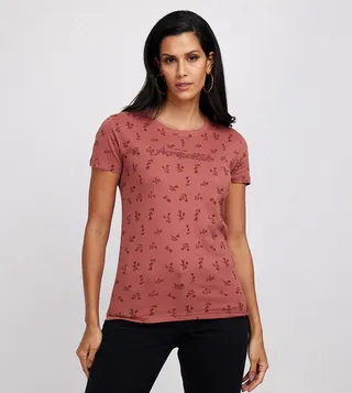 Aero Girls All Over Print  Regular Fit T- Shirt