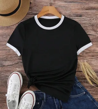 Solid Short Sleeves T-Shirt