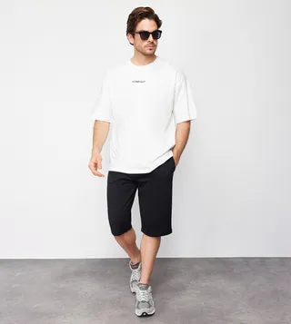 Drawstring Waist Bermuda