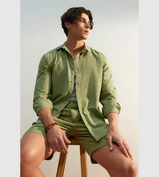 Solid Regular Fit Shirt