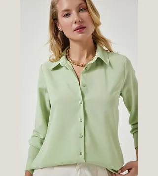 Solid Long Sleeves Shirt