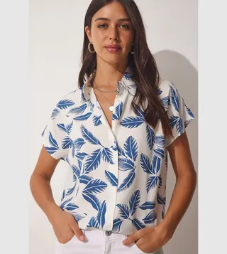 Printed Short Sleeves Shirt