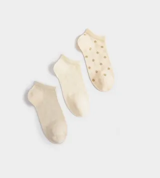 Pack of 3 Polka Dot Socks