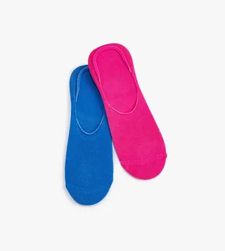 Pack of 2 No Show Socks