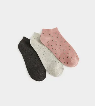 Pack of 3 Ankle Length Socks