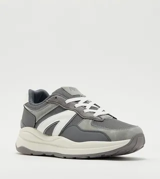 Aero Men's Contrast Trim Sneakers