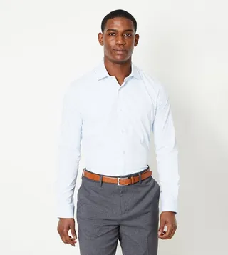 Tailored Fit Long Sleeves Easy Iron Shirt