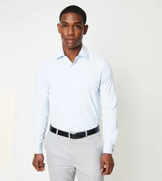 Easy Iron Double Cuff Tailored Shirt