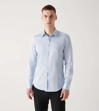 Logo Detail Long Sleeves Shirt