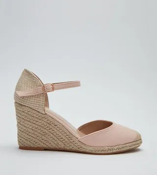 Wide Fit Rosie Espadrille Wedge Sandals