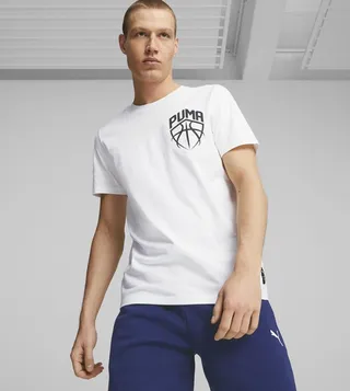 Logo Printed Crew Neck Active T-Shirt