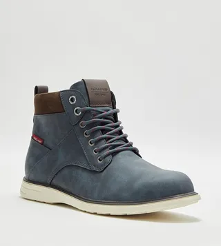 Lace Up Mid-Top Boots