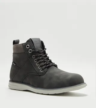 Lace Up Mid-Top Boots