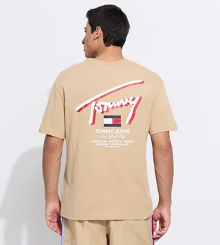 Back Printed Short Sleeves T-Shirt