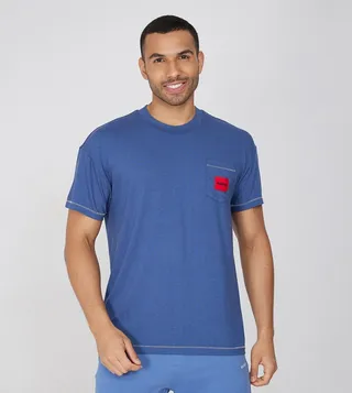 Badge Logo Short Sleeves Casual T-Shirt