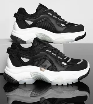 Chunky Lace-Up Sneakers