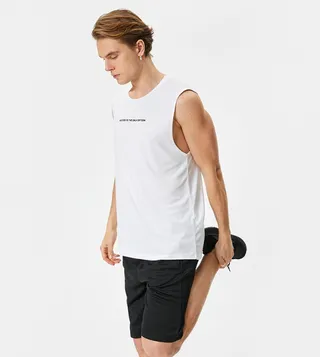 Printed Sleeveless Athlete