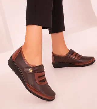 Velcro Closure Slip-On Shoes