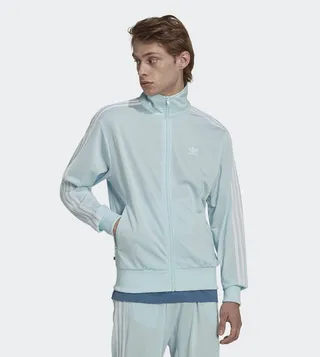 Logo Embroidered Zippered Jacket