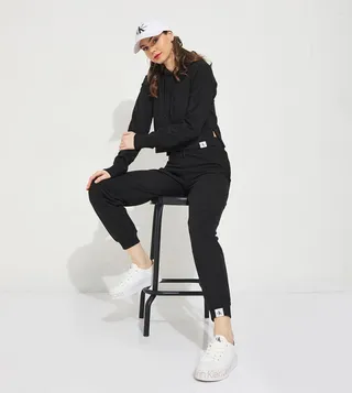 Drawstring Waist Joggers