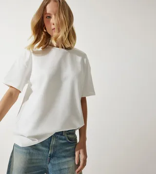 Solid Relaxed Fit T-Shirt