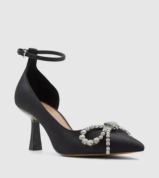 AURAH Embellished D'Orsay Pumps