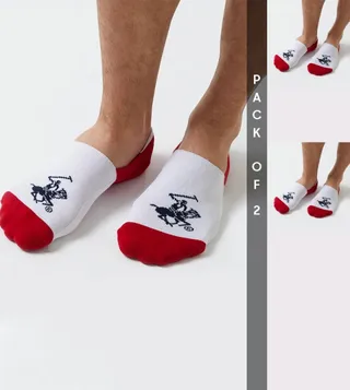 No Show Pedi Socks Set of 2
