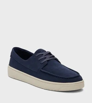 TRVL LITE LONDON Suede Slip-On Shoes