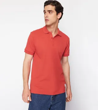 Solid Short Sleeves Polo T-Shirt