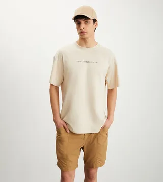 Printed Crew Neck T-Shirt