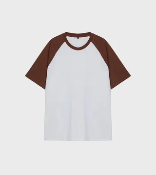 Plus & Tall Raglan Sleeves Crew Neck T-Shirt