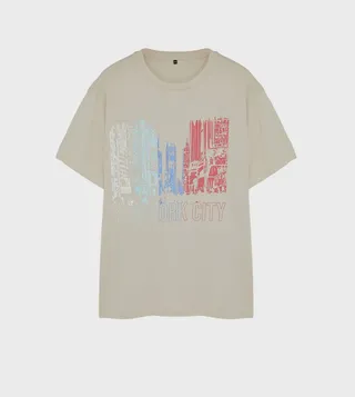Plus & Tall Printed Crew Neck T-Shirt