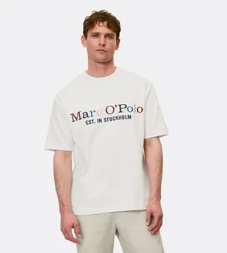 Logo Embroidered Relaxed Fit T-Shirt