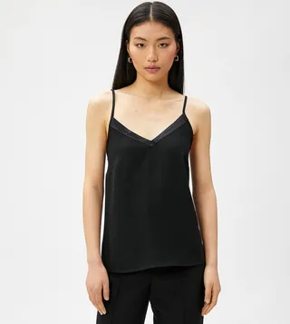 Solid Strappy Top