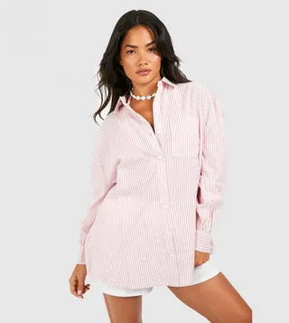 Striped Seersucker Shirt