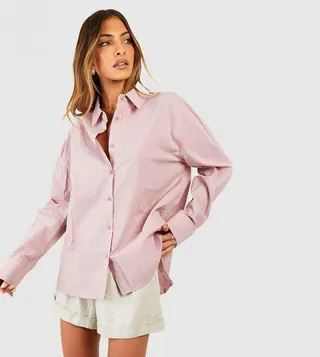 Cotton Oversized Shirt