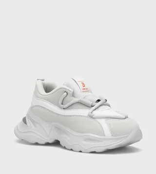 Contrast Trim Chunky Sneakers