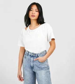 Petite Double Layered Top