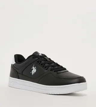 DENNIS Logo Detail Lace-Up Sneakers