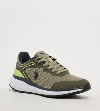 PASIFIC Logo Detail Lace-Up Sneakers