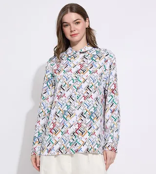 Patterned Long Sleeves Shirt