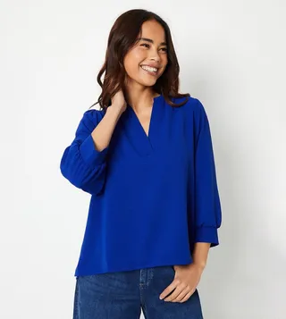 3/4 Sleeves Petite Overhead Top