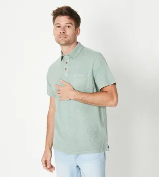 Solid Short Sleeves Polo T-Shirt
