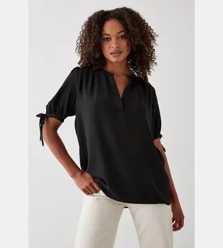 Tall Tie Sleeves Overhead Shirt
