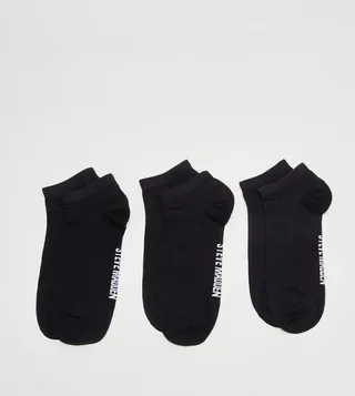 Pack of 3 Logo Detail Ankle Socks