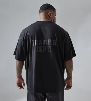 Training Dept Print Active Oversized T-Shirt