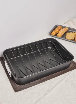 Heavy Gauge Roast & Rack 39Cm