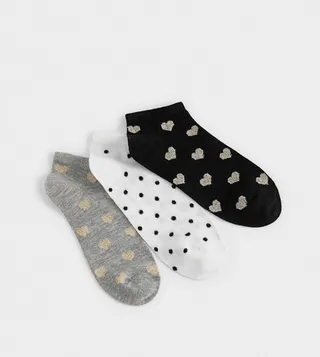 Pack of 3 Ankle Length Socks
