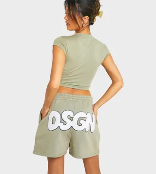 Dsgn Studio Appliqued Sweatshorts