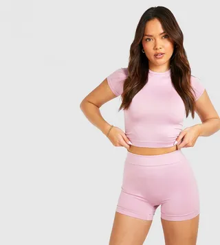 Premium Seamless Open Back Top